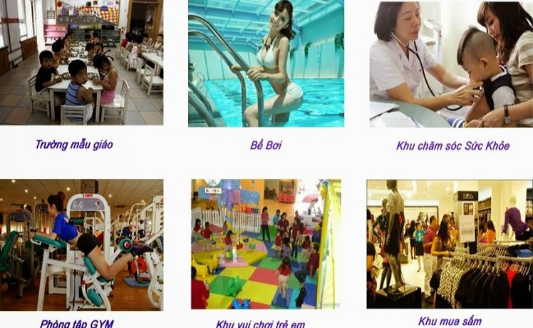 Khám phá tiện ích nội ngoại khu đa dạng